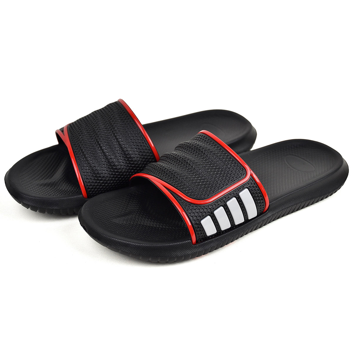 Men's Stripe Velcro Slide