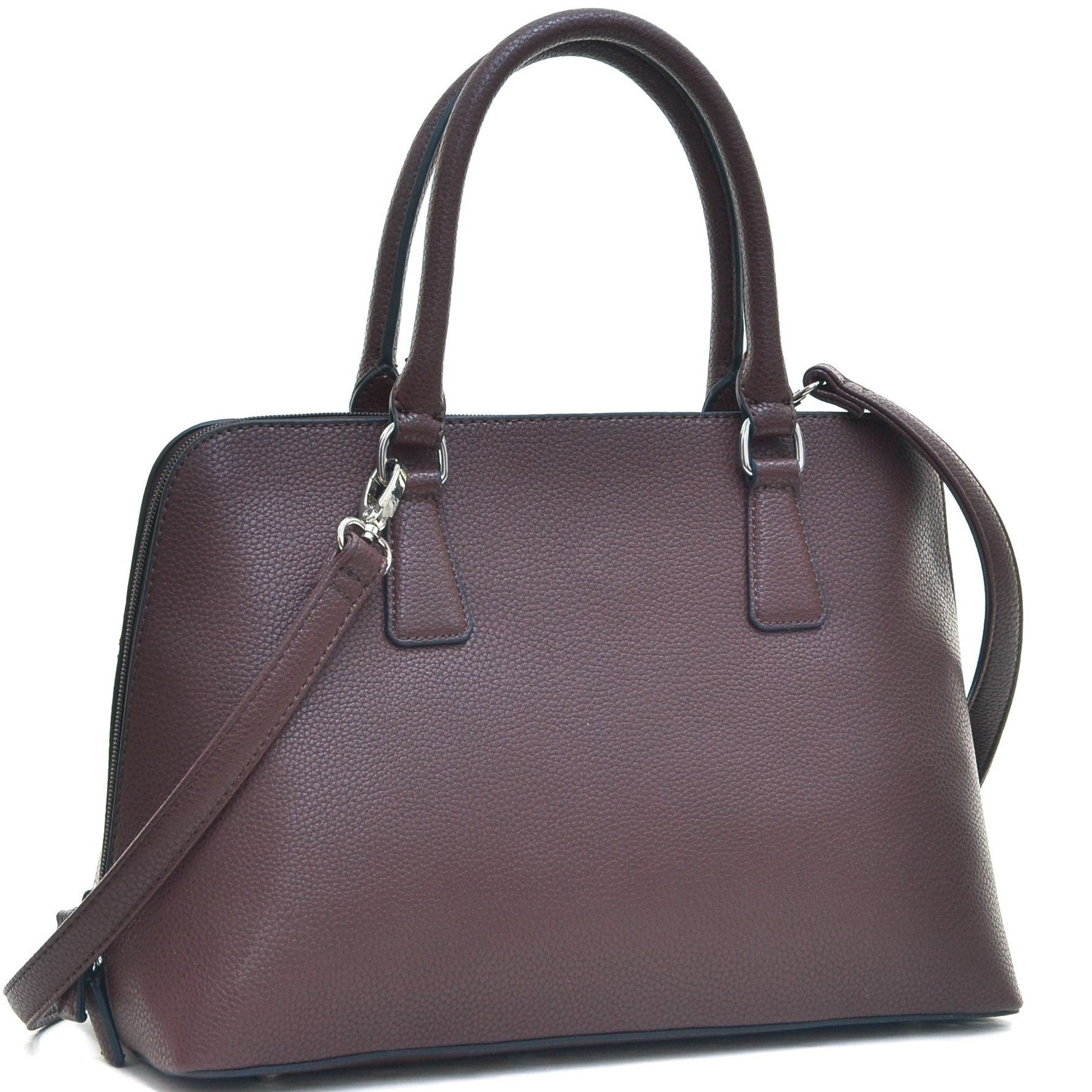 Buffalo Faux Leather Zip-Around Handbag