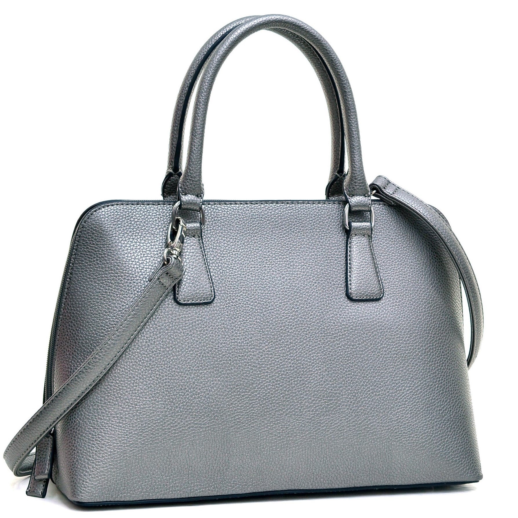 Buffalo Faux Leather Zip-Around Handbag