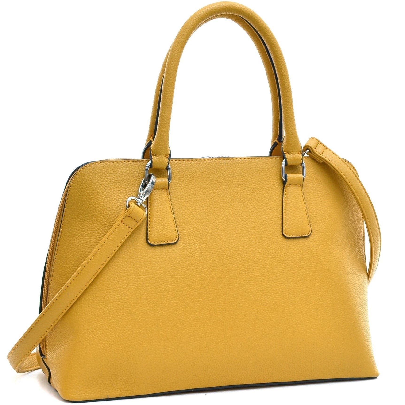 Buffalo Faux Leather Zip-Around Handbag – Vansarto